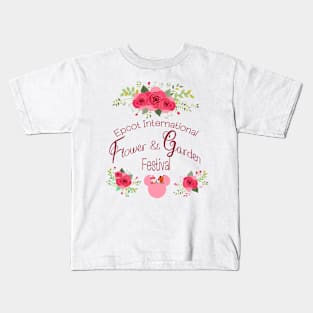 Epcot International Flower and Garden Festival Kids T-Shirt